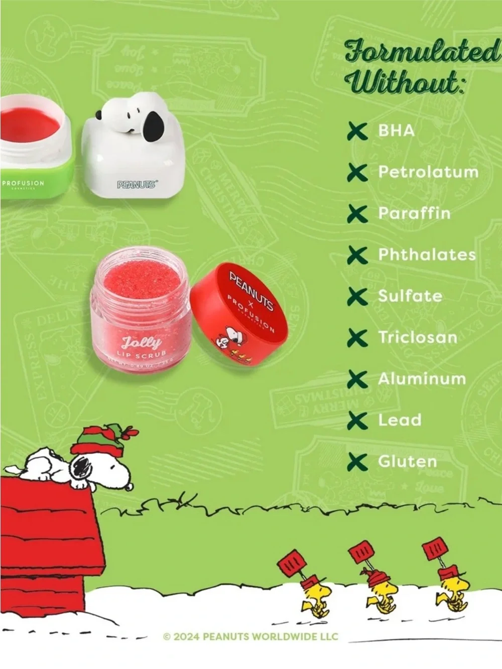 Peanuts Holiday - And To All A Goodnight Set - NIB